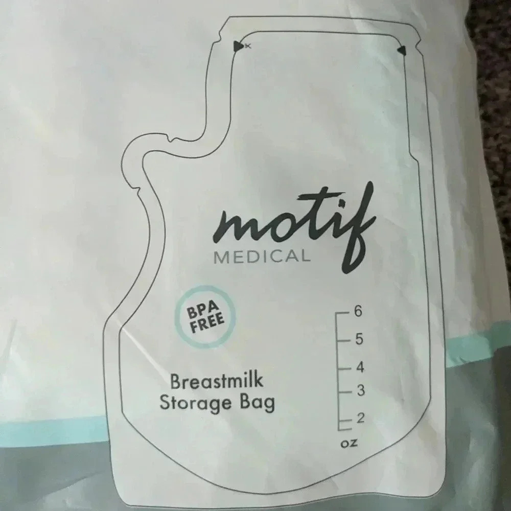 Motif Medical Breastmilk Storage Bags 90 Count 8oz‎ BPA Free Freezer Safe NEW